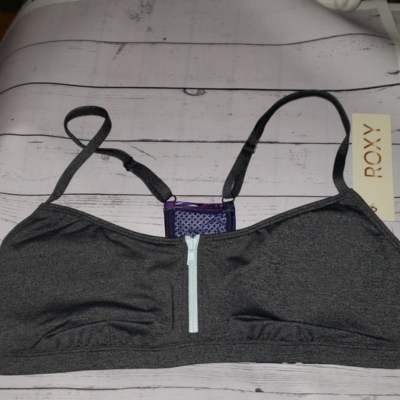 Roxy Caribbean Sunset - Zip Bikini Top - Picture 7 of 8